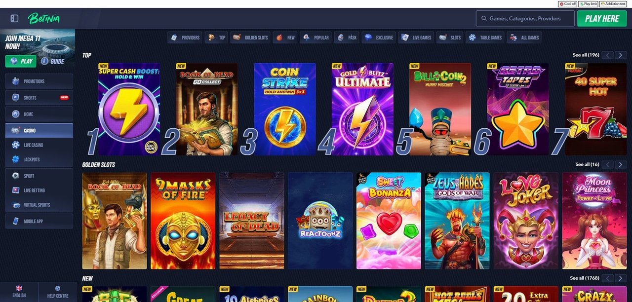 Betinia Casino Casino